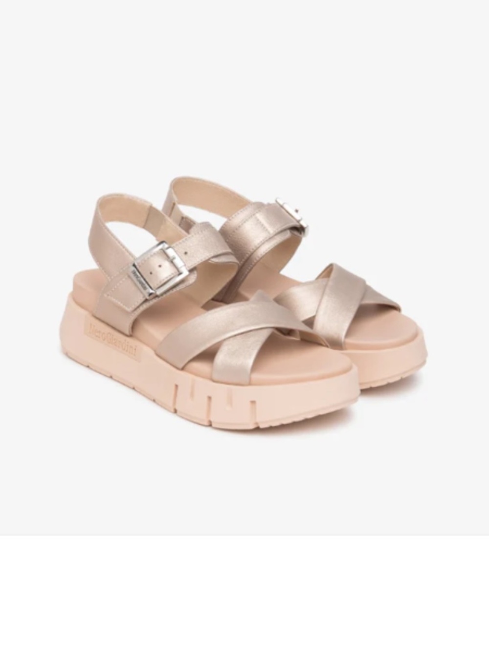 Nero Giardini Platform Sandal E617064D.675 in Sand/Saturn